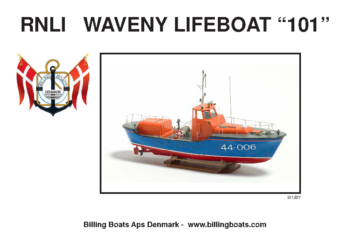 BB101 RNLI Wavenly Lifeboat Instructions