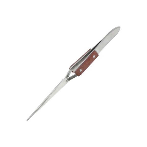 PTW1127 Reverse Action Fiber Grip Tweezers- Straight