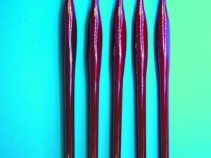 Premium Set of 5 Red Sable Brushes-000,00,0,1,2