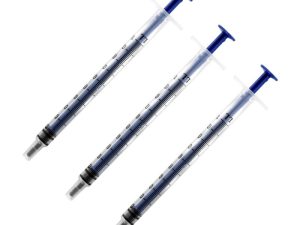 (3) 1ml. Syringes