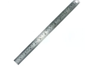 PRU1012 12" Steel Rule (flexi 300mm)