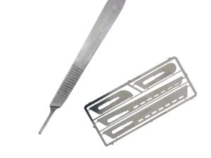 Precision Saw Set (0.12mm) with Scalpel Handle
