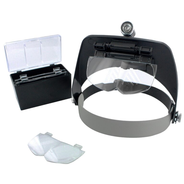 LC1764 LED Headband Magnifier w/4 Lenses