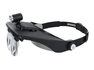 LED Standard Headband Magnifier Kit