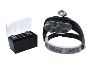 Deluxe LED Headband Magnifier Kit