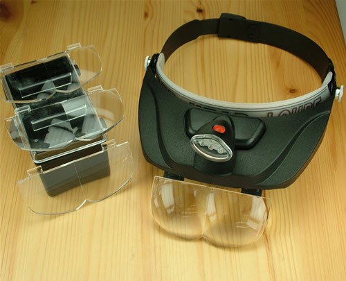 LC1765 Deluxe Magnifying Headband w/4 Lenses
