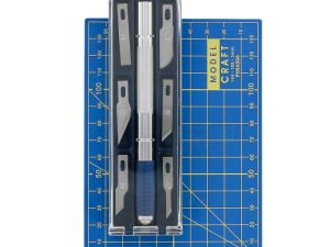 Modelcraft 8 Piece Knife Set & A6 Cutting Mat