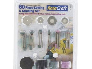 Rotacraft 60 Pce Cutting & Grinding Set